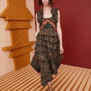 Ulla Johnson Nia Dress in Jasper